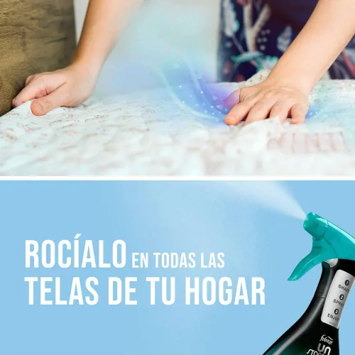 Vista 6 de Febreze Unstopables Touch - Aerosol para tela y eliminador de olores, Paradise, 27 onzas