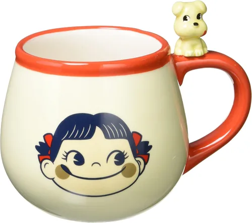 Vista 5 de Sunart SAN3799 Fujiya Peko-chan Fondue Set, Approx. 12.5 fl oz (370 ml), Red