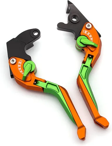 Vista 16 de Palancas de embrague de freno plegables 3D Rhombus para motocicleta Yamaha XTZ125 Xtz 125 2014-2018 2015 2016 2017 palanca de embrague de freno