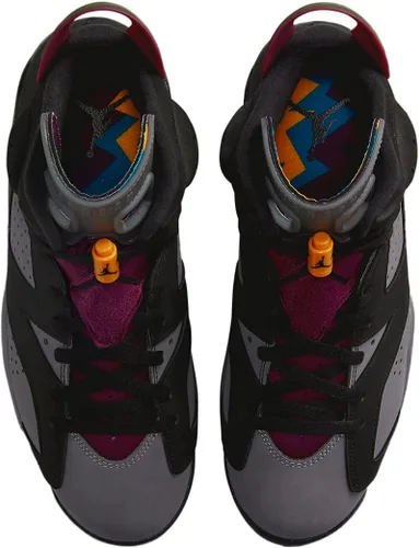 Vista 4 de Jordan 6 Retro Tenis para hombre Blanco carmínNegro carmín (CT8529 106)