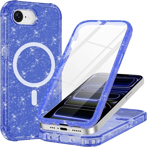 Vista 48 de Hekodonk Funda para iPhone 15 Pro Max, compatible con Magsafe [protector de pantalla de vidrio templado integrado y protección de lente de cámara]
