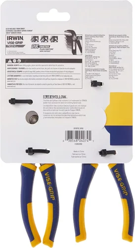 Vista 5 de IRWIN VISE-GRIP - Juego de alicates (2 piezas, 2078702), color azul