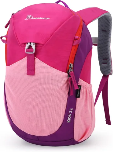 Vista 9 de MOUNTAINTOP - Mochila escolar para niños de 2 a 5 años, 8L/12 L azul (12L-Blue)