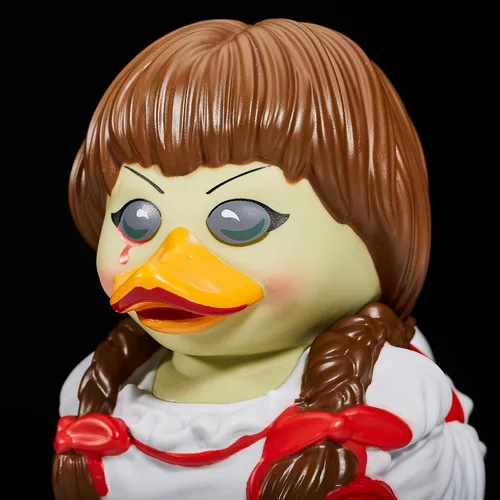 Vista 5 de TUBBZ Edición en caja: Horror - Figura de vinilo de pato de goma de Annabelle Cosplaying