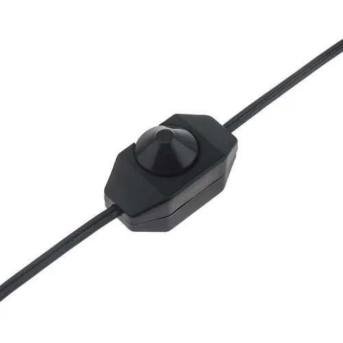 Vista 8 de RTNLIT - Cable de repuesto para lámpara de sal con interruptor de atenuación, enchufe E12 con clip Cable de bombilla de noche original de 6 pies