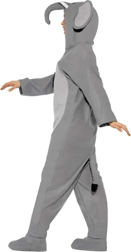 Vista 2 de Disfraz de elefante unisex para adultos