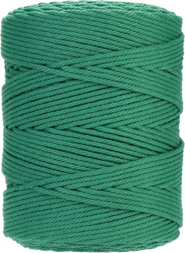 Vista 72 de Cuerda de macramé de 2 mm x 349 metros de cuerda de algodón natural para macramé, cuerda de macramé de color, cuerda de algodón suave, suministros