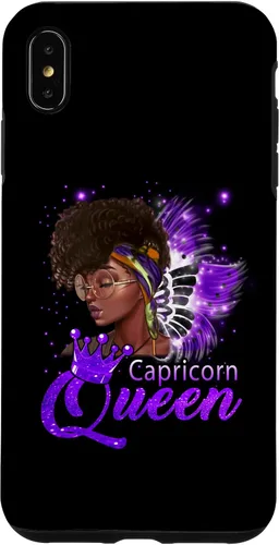 Vista 7 de iPhone 11 Purple Capricornio Queen African American Woman Dec Jan Case