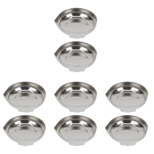 Vista 12 de Hemoton 2 mini bandejas de báscula electrónica, platos de pesaje para alimentos para el hogar, cocina, panadería, uso de precisión, bandeja