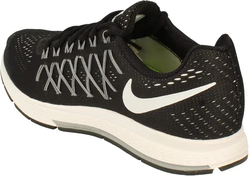 Vista 2 de Nike Air Zoom Pegasus 32 - Tenis de correr para mujer color negroblancoplatino puro