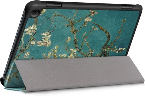 Vista 8 de Funda tipo folio para Amazon Kindle Fire HD 8 y Fire HD 8 Plus (se adapta tanto a 12ª/10ª generación, 2022/2020) con soporte inteligente de piel