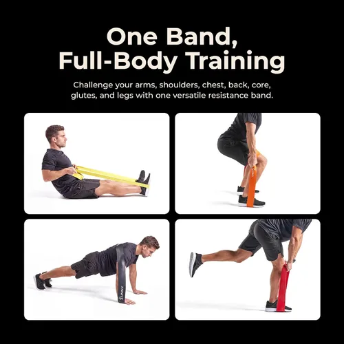 Vista 3 de Sunny Health & Fitness Versatile Resistance Band (Single or Combo Set)