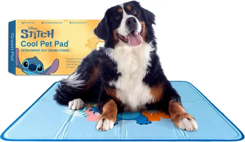 Vista 22 de The Green Pet Shop Cool Pet Pad – Extra pequeña, azul – Auto-refrigerante, alfombrilla activada por presión para perros y gatos de 0 a 8 libras