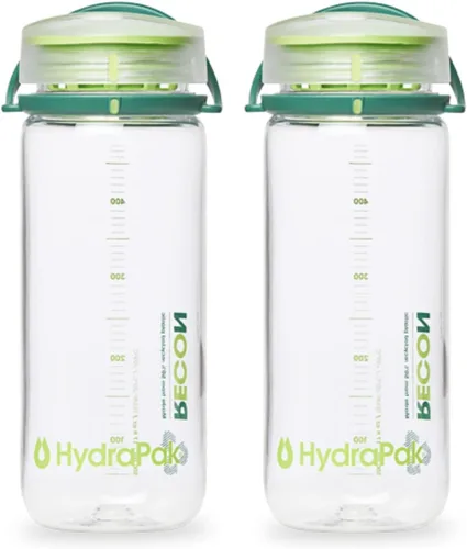 Vista 18 de HydraPak Recon Twist & Sip - Wide Mouth Recycled Plastic Water Bottle (24oz or 32oz) - Eco Friendly, BPA Free, Easy Carry
