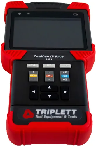 Vista 8 de Triplett 8071 CamView IP Pro+ CCTV Cámara Probador con servidor DHCP incorporado - IP, NTSC/PAL, AHD, TVI