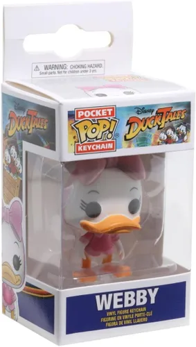 Vista 2 de Funko POP Keychain: DuckTales Webbigail Collectible Figure