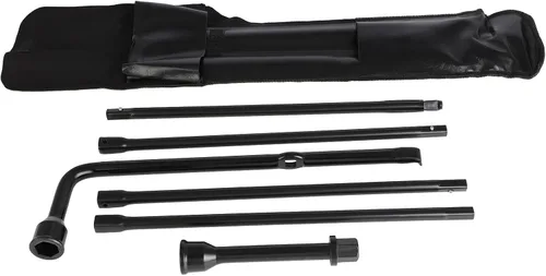 Vista 11 de Juego de llaves para llanta de repuesto con gato de tijera ACZCR, llave de rueda para llanta de repuesto, compatible con 2002-2015 Cadillac