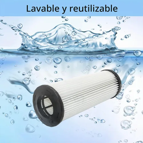 Vista 7 de Filtro HEPA F1 compatible con Dirt Devil sin bolsa, modelos extra Lite, Breeze, Featherlite, Jaguar, Platinum Force Vision, Scorpion y Vision