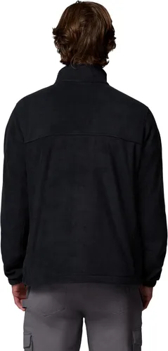 Vista 2 de Columbia Steens Mountain - Chaqueta de forro polar con cremallera media para hombre Negro