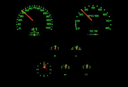 Vista 7 de Dakota Digital RTX-78C-VET-X Retrotech - Sistema de instrumentos de calibre compatible con Chevy Corvette 1978-82