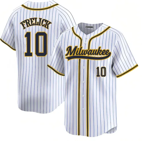 Vista 30 de Camiseta cosida de béisbol Milwaukee personalizada para hombres/mujeres/jóvenes para fanáticos de los deportes
