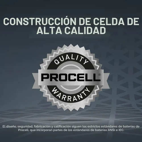 Vista 5 de Procell Alcalinas Intense Power AA, 1.5V Baterías Pack de 24