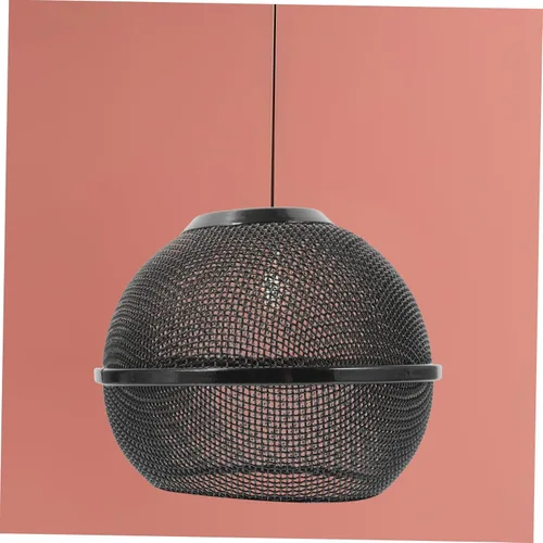 Vista 9 de DOITOOL Sombras de lámpara de apertura, cubiertas de luz de ventilador de techo, cubierta de lámpara de globo, linterna de metal, pantalla de globo