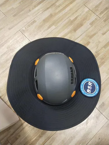 Vista 6 de Sombrero de sombrilla para casco de escalada, traje para escalar, equipo de rescate, trabajador de gran altitud