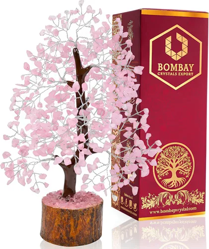 Vista 8 de Conjunto de Árboles de Cristal de 12, Regalos Pensados para Mujeres, Decoración de Escritorio de Oficina, Hogar, Decoración de Estante para Energía