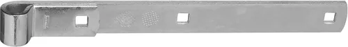 Vista 6 de National Hardware N131-102 294BC - Correa de bisagra chapada en zinc, 8 pulgadas (paquete de 2)