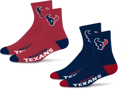 Vista 22 de For Bare Feet Calcetines quarter NFL unisex para adultos