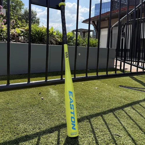 Vista 7 de Easton TYPHOON - Bate de béisbol USA -12 Drop 2 1/4" barril 1 unidad de aluminio amarillo/azul