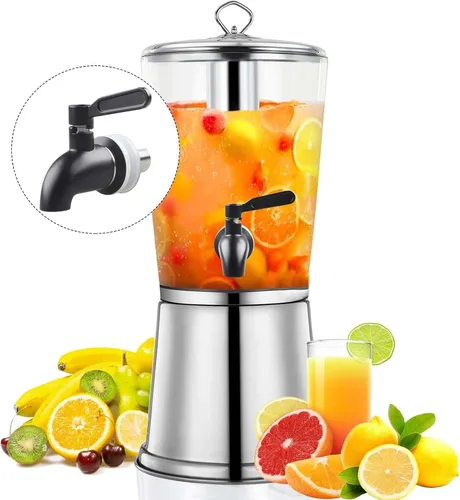 Vista 4 de Espita de acero inoxidable moderna negra dispensador de bebidas Spigot Food Grade Metal Spot para dispensador de bebidas por MUGLIO