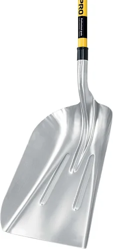 Vista 2 de Truper 31299 Tru Pro Cuchara de aluminio No.14, mango en D de fibra de vidrio, 27 pulgadas
