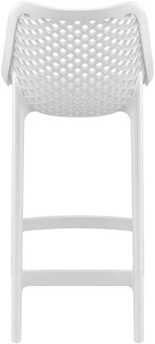 Vista 6 de Compamia Taburete de mostrador Air Patio en blanco (juego de 2)