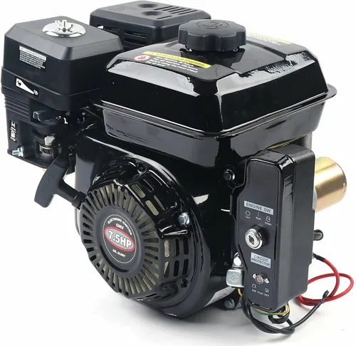 Vista 2 de Futchoy motor eléctrico 3600RPM de la gasolina del motor del eje lateral del comienzo del motor de gas 7.5HP HVO usado para el desgarrador