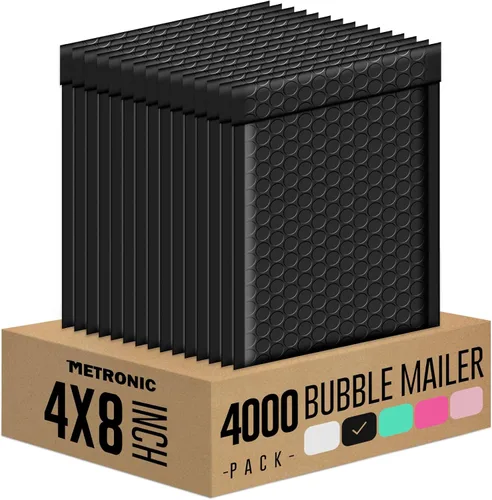 Vista 28 de Metronic Sobres de burbujas de 6 x 10 pulgadas, paquete de 100 sobres Azul