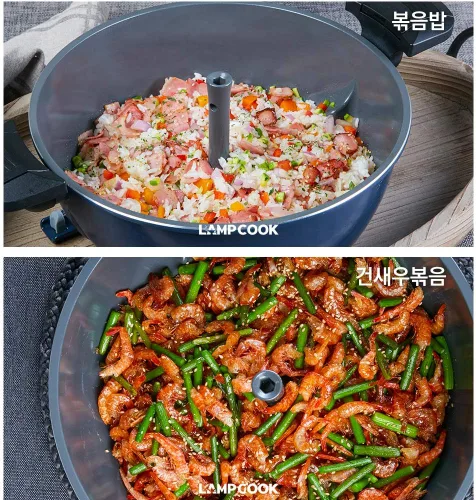 Vista 7 de LAMPCOOK/LAMP COOK - Olla giratoria automática para cocinar