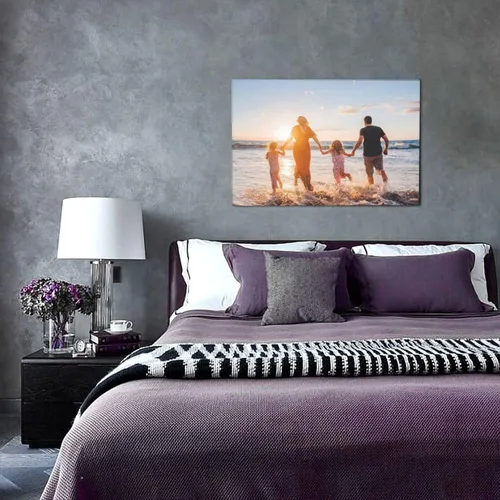 Vista 5 de Impresión en lienzo personalizada, impresiones en lienzo personalizadas con tus fotos en arte de pared personalizado para sala de estar, dormitorio