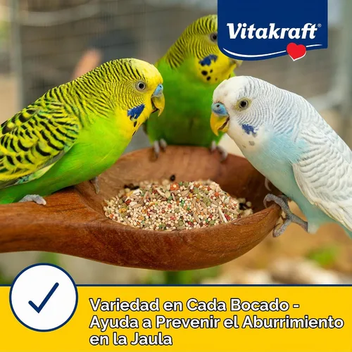 Vista 4 de Vitakraft Menu Premium Perico Alimento Fortificado con Vitaminas - Alimento