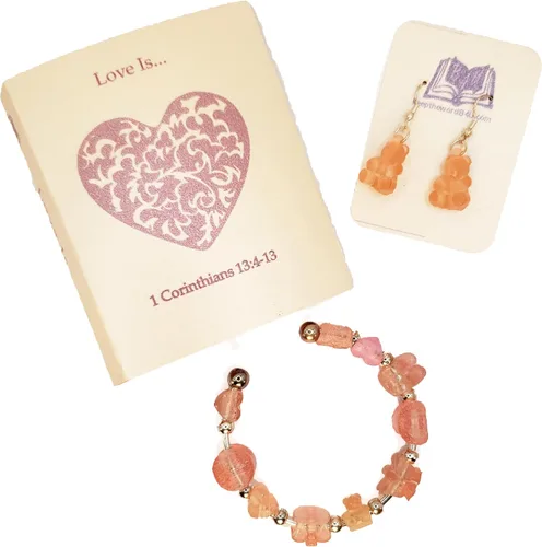 Vista 44 de B4U Signature Faith-Based Scripture Charm Bracelets Wear Your Faith, Live the Word, Stay Inspired