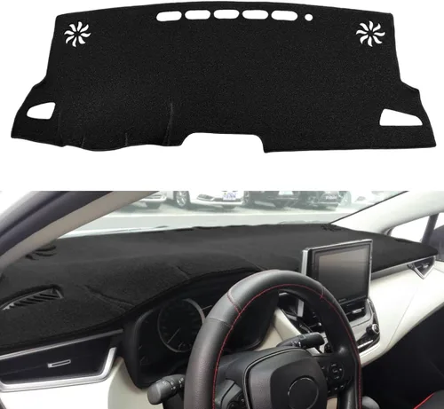 Vista 7 de Funda para salpicadero de ajuste personalizado para Toyota Corolla 2009 2010 2011, protector de alfombrilla para tablero F91