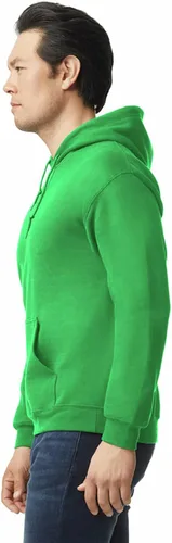 Vista 2 de Gildan Sudadera con capucha de forro polar, estilo G18500, paquete múltiple