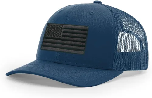 Vista 231 de Joe's USA Richardson 112 - Gorras de camionero con parche gráfico personalizado - Gorras estructuradas de cinco y seis paneles Richardson Premium