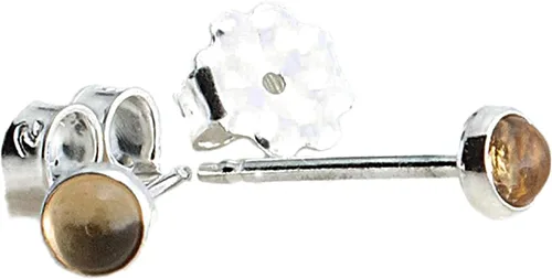 Vista 36 de Aretes pequeños de plata de ley para cartílago, tragus, hélix, múltiples piercings hipoalergénicos, piedra natal para mujer, juego de bisel