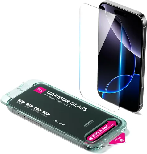 Vista 14 de UARMOR Protector de Pantalla de Privacidad de Vidrio para [ iPhone 15 Plus ] Vidrio Templado Premium 9H Anti-espía, Kits de Instalación Fácil