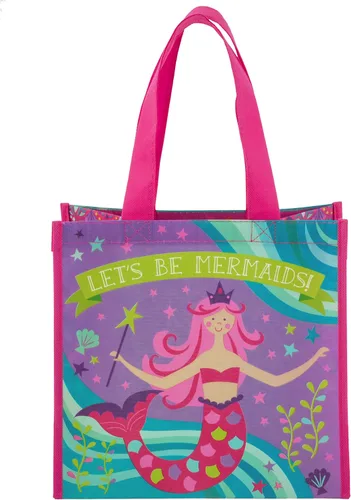 Vista 7 de Stephen Joseph, Bolsa de regalo reciclada mediana con asas, niños, reutilizable, bolsa de regalo de fiesta de cumpleaños, bolsa de compras, abeja