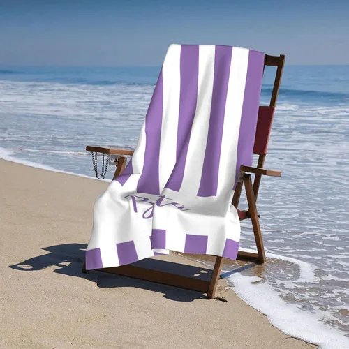 Vista 6 de Toalla de playa personalizada para niños y adultos, toallas de playa sin arena con nombre, toalla de playa personalizada de secado rápido, súper
