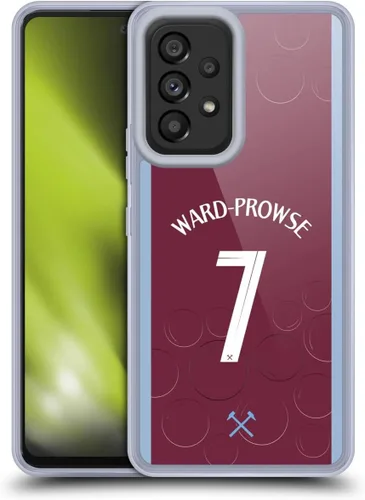 Vista 91 de Head Case Designs Officially Licensed West Ham United FC James Ward-Prowse 2023/24 Players Home Kit Gel Case [Military Grade Protection] Compatible