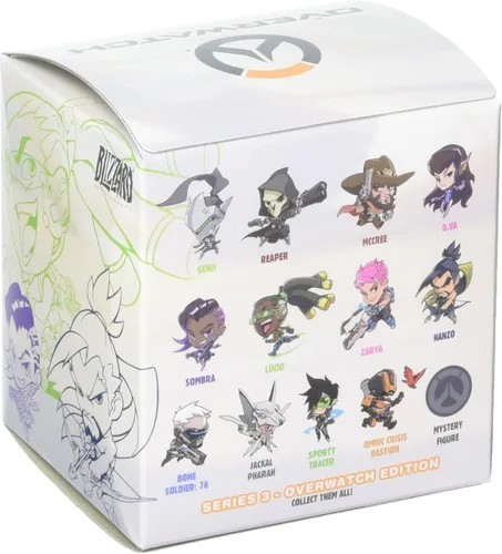 Vista 2 de Figurín de vinilo de lujo en caja sorpresa de Cute But Deadly T3, de la marca Overwatch
